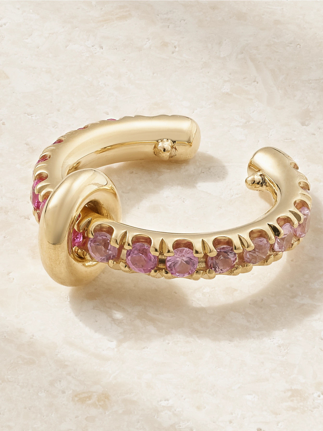 Spinelli Kilcollin Elara 18-karat Gold Sapphire Ear Cuff In Gold