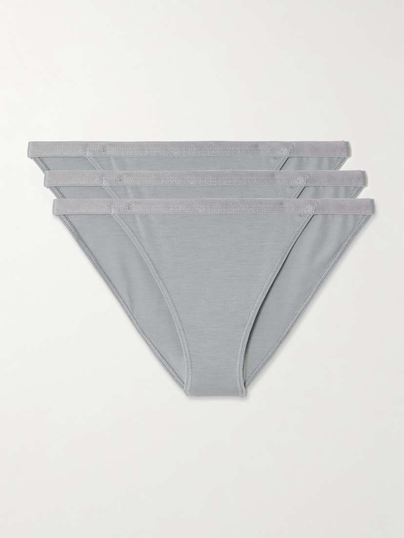 CDLP Set Of Three Stretch-tencel™ Lyocell Briefs