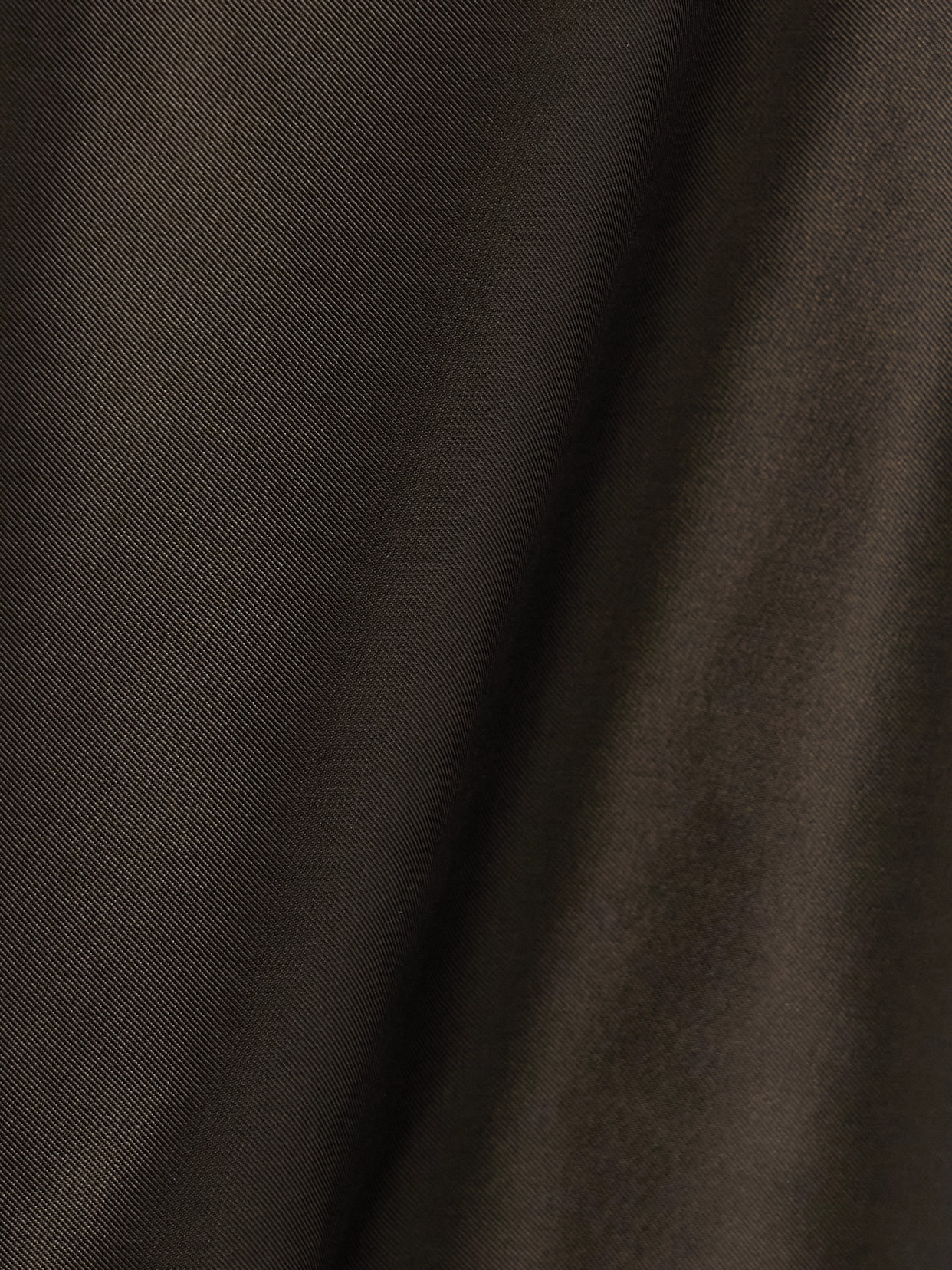 Khaite Nania Satin-twill Midi Skirt In Brown