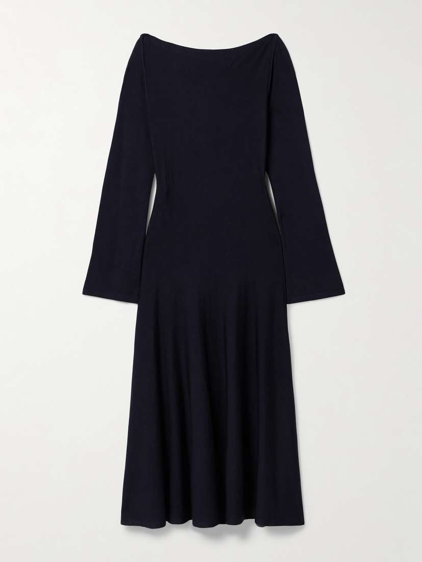 Khaite Ruth Wool Midi Dress