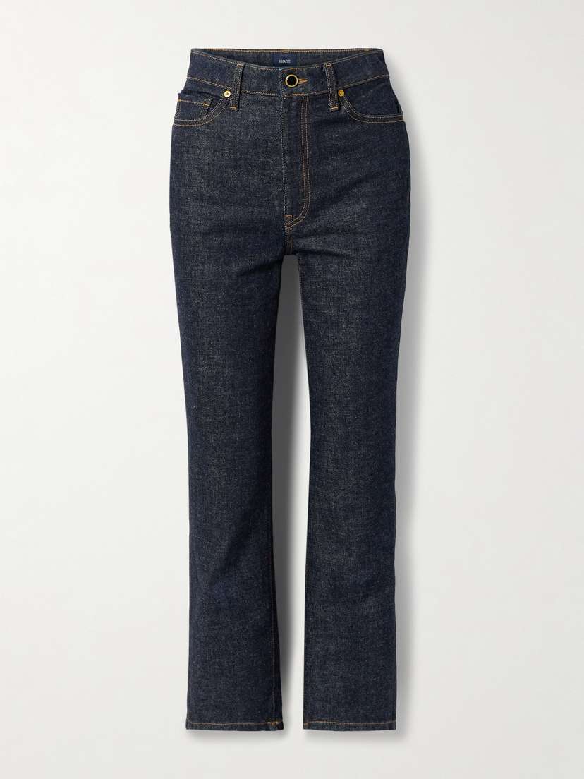 Khaite Abigail High-rise Straight-leg Jeans