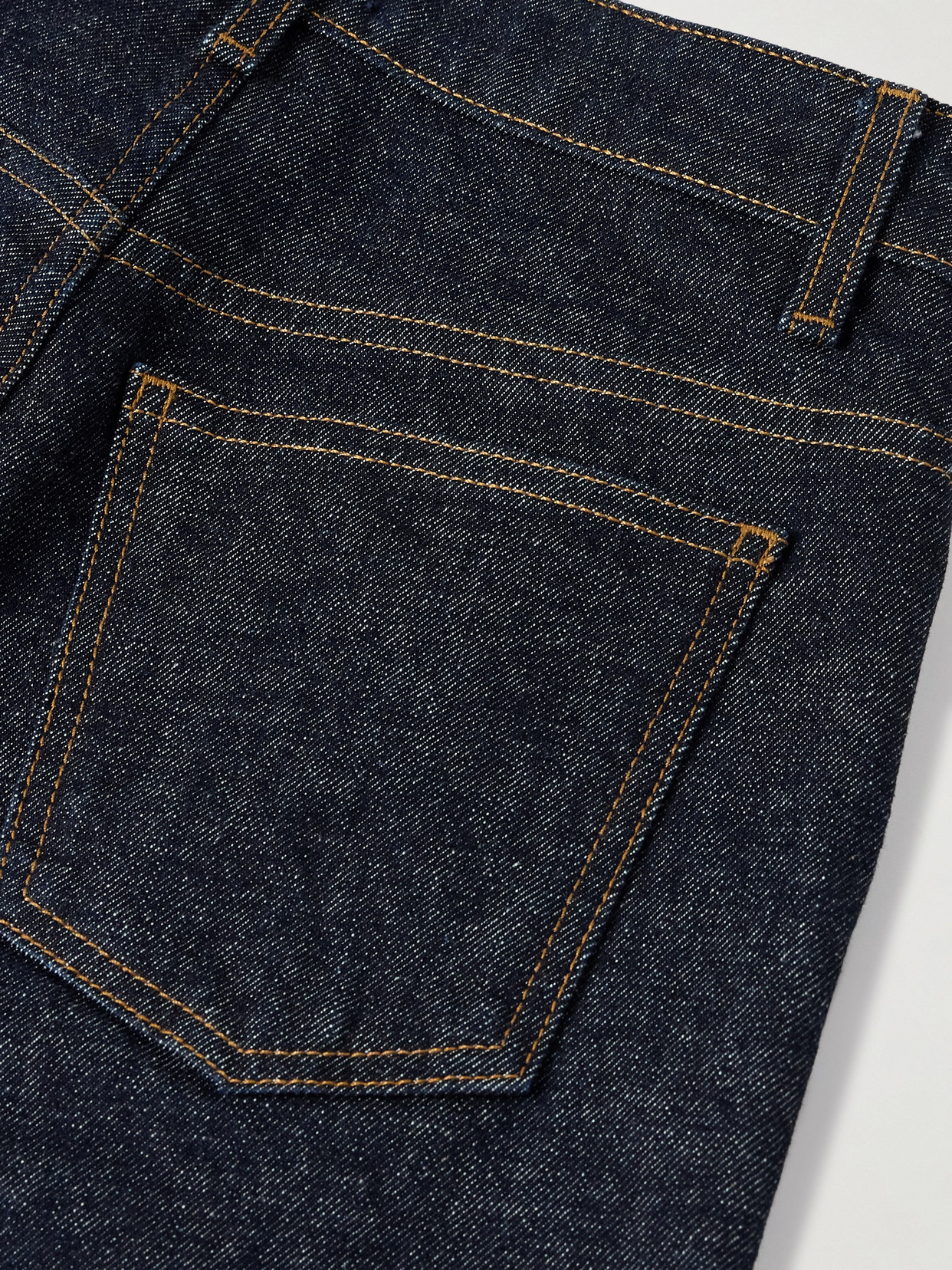 Khaite Danielle High-rise Straight-leg Jeans In Blue