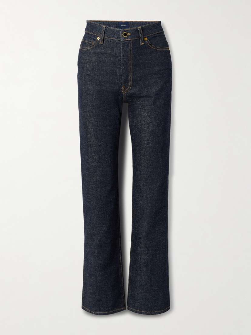 Khaite Danielle High-rise Straight-leg Jeans
