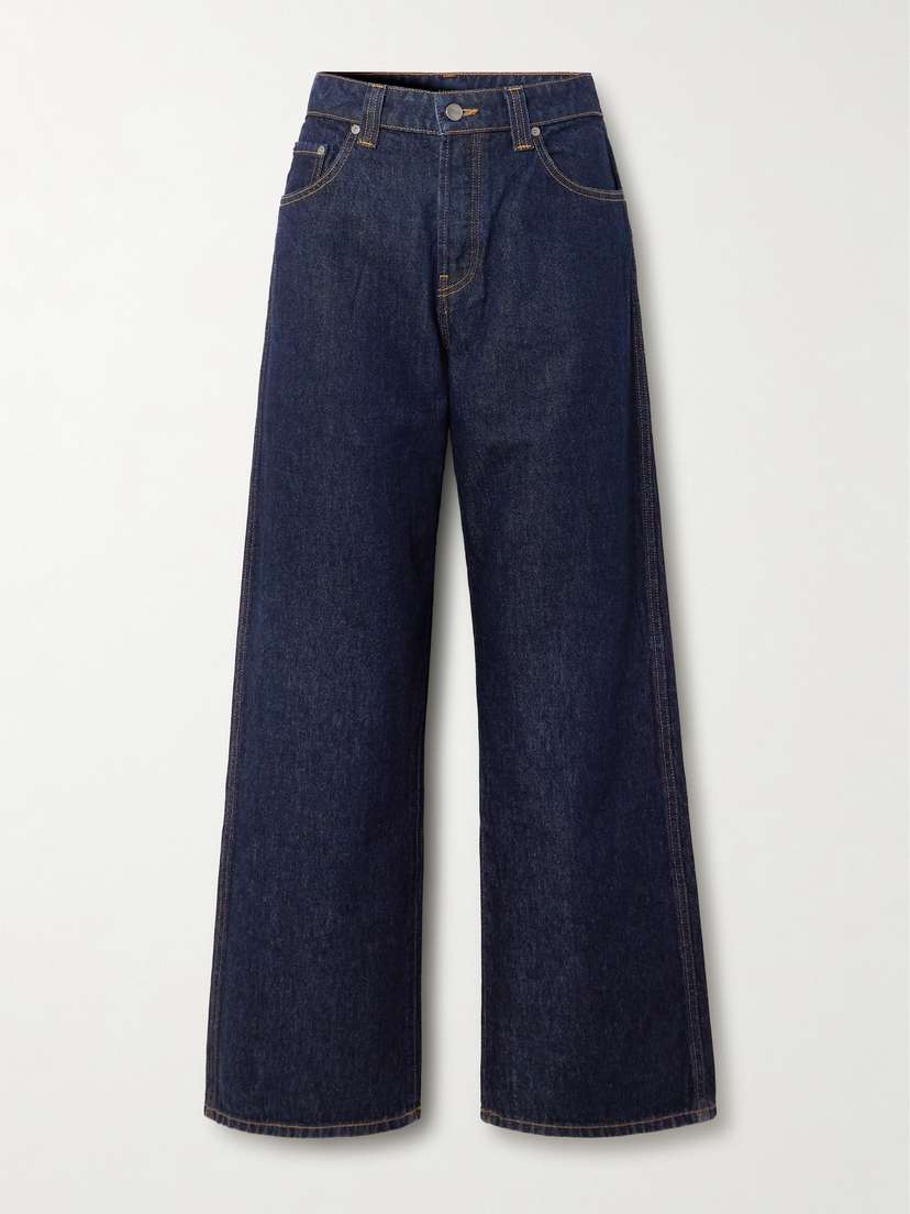 Khaite Winslow Mid-rise Wide-leg Jeans
