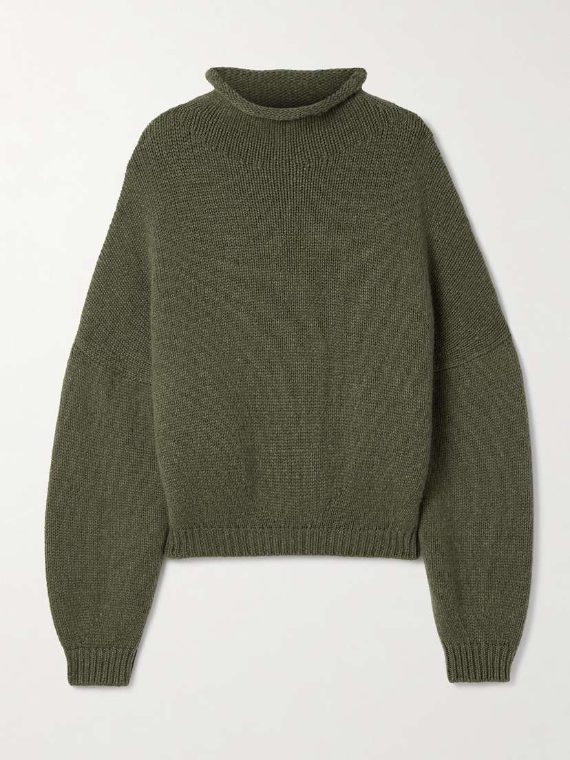 Khaite Juniper Cashmere Turtleneck Sweater