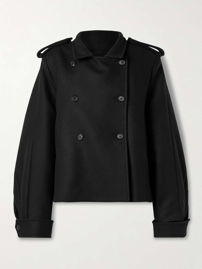 Khaite Dean Double-breasted Wool Jacket