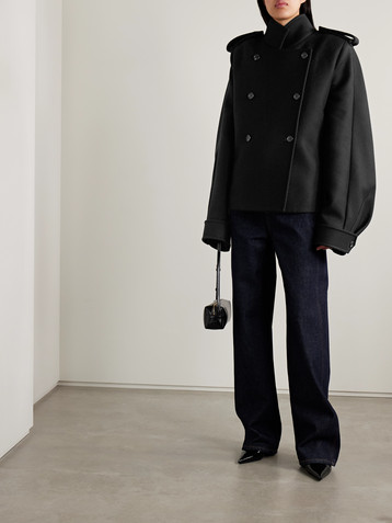 KHAITE Dean double-breasted wool jacket