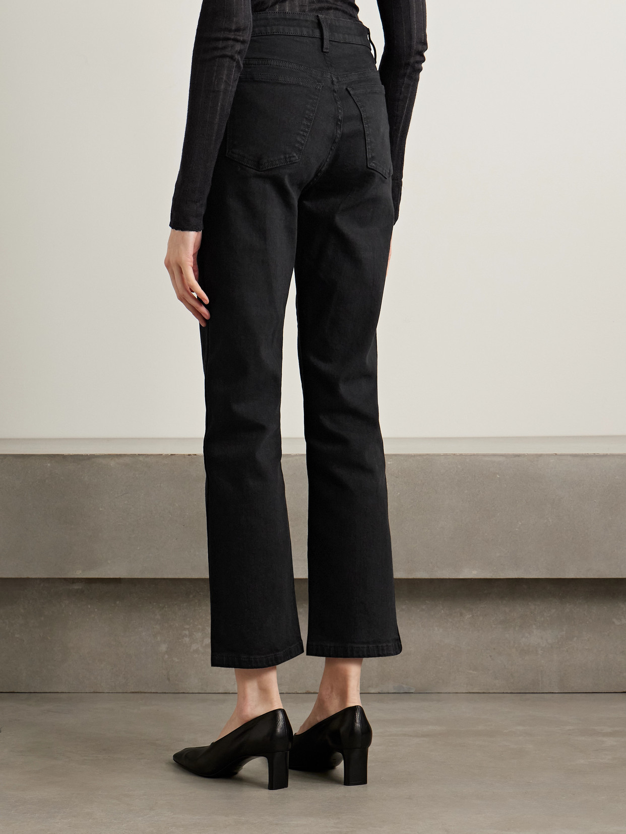 Abigail High-Rise Straight-Leg Jeans