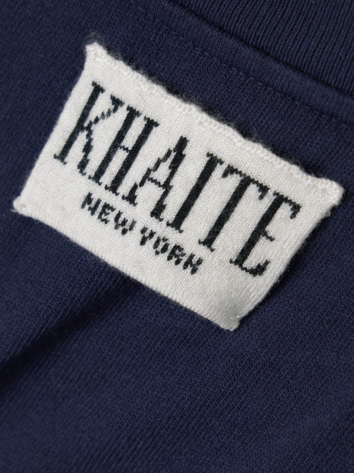 Khaite Emmylou Cotton Jersey T-shirt In Blue