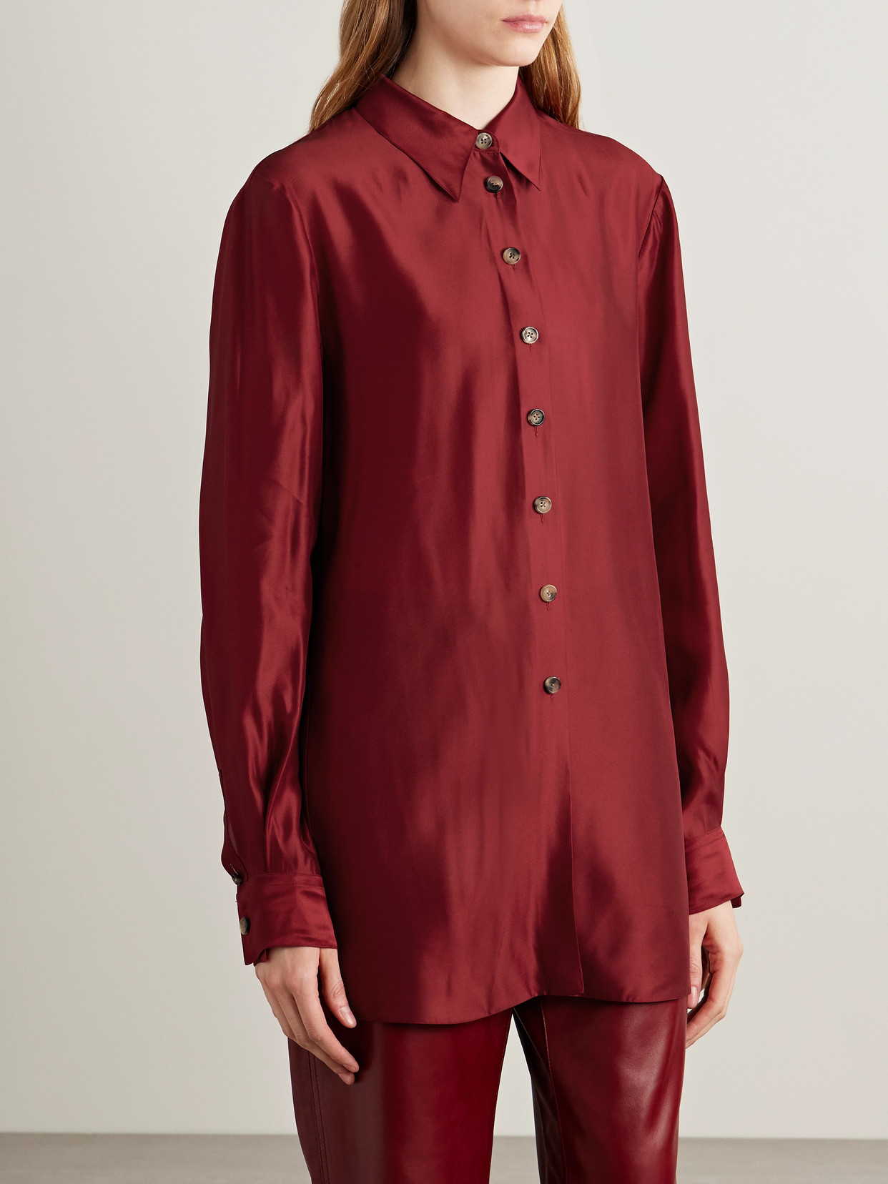 Auryn Satin-Twill Shirt