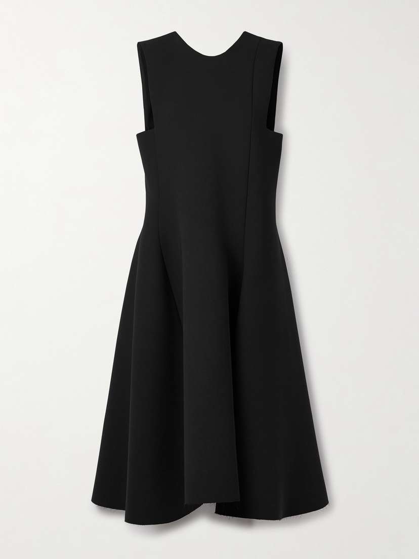 Khaite — Medow crepe midi dress