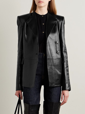 KHAITE Elona leather jacket