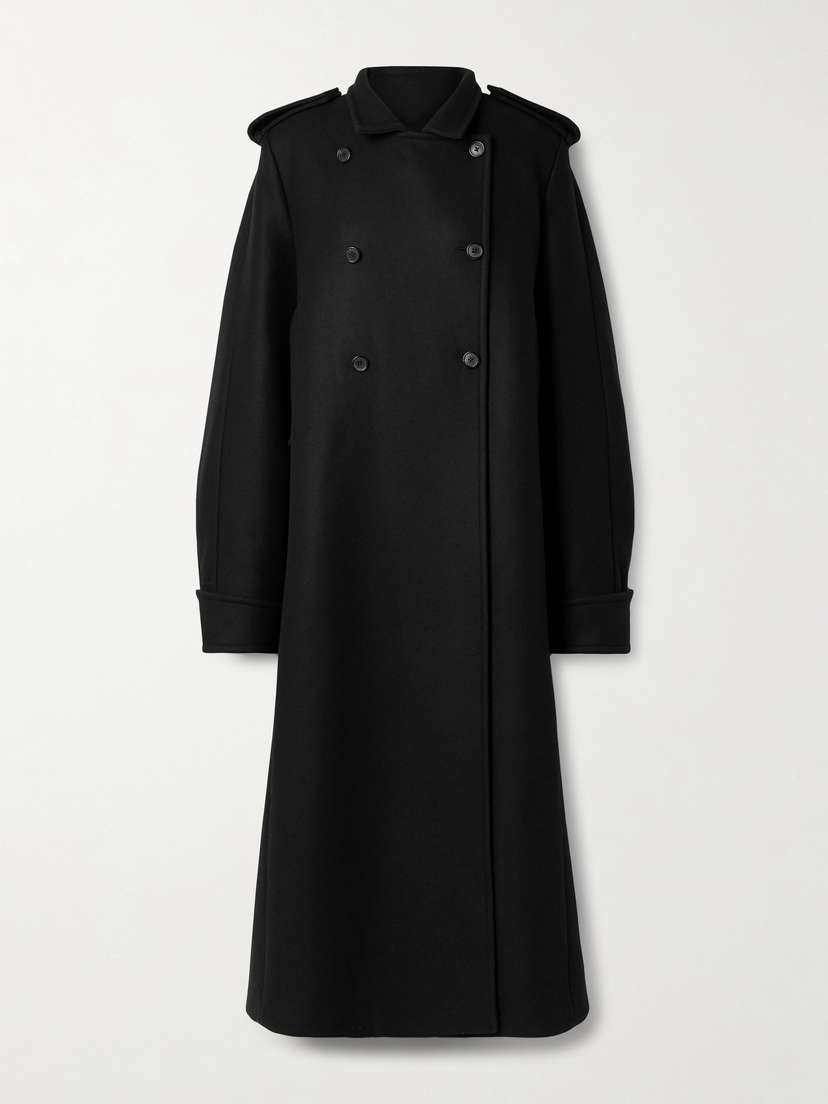 Khaite Donna Oversized Double-breasted Wool Coat