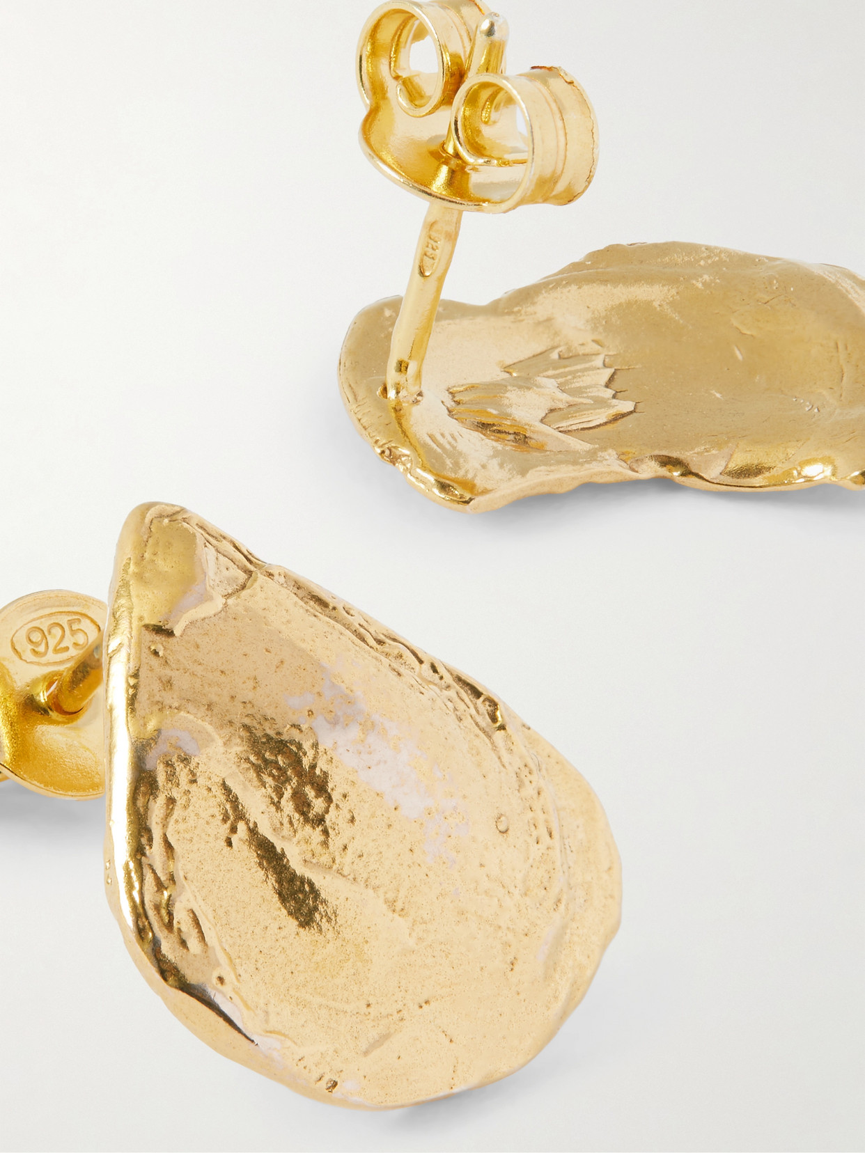 Alighieri The Starless Sky Gold-plated Earrings In Gold