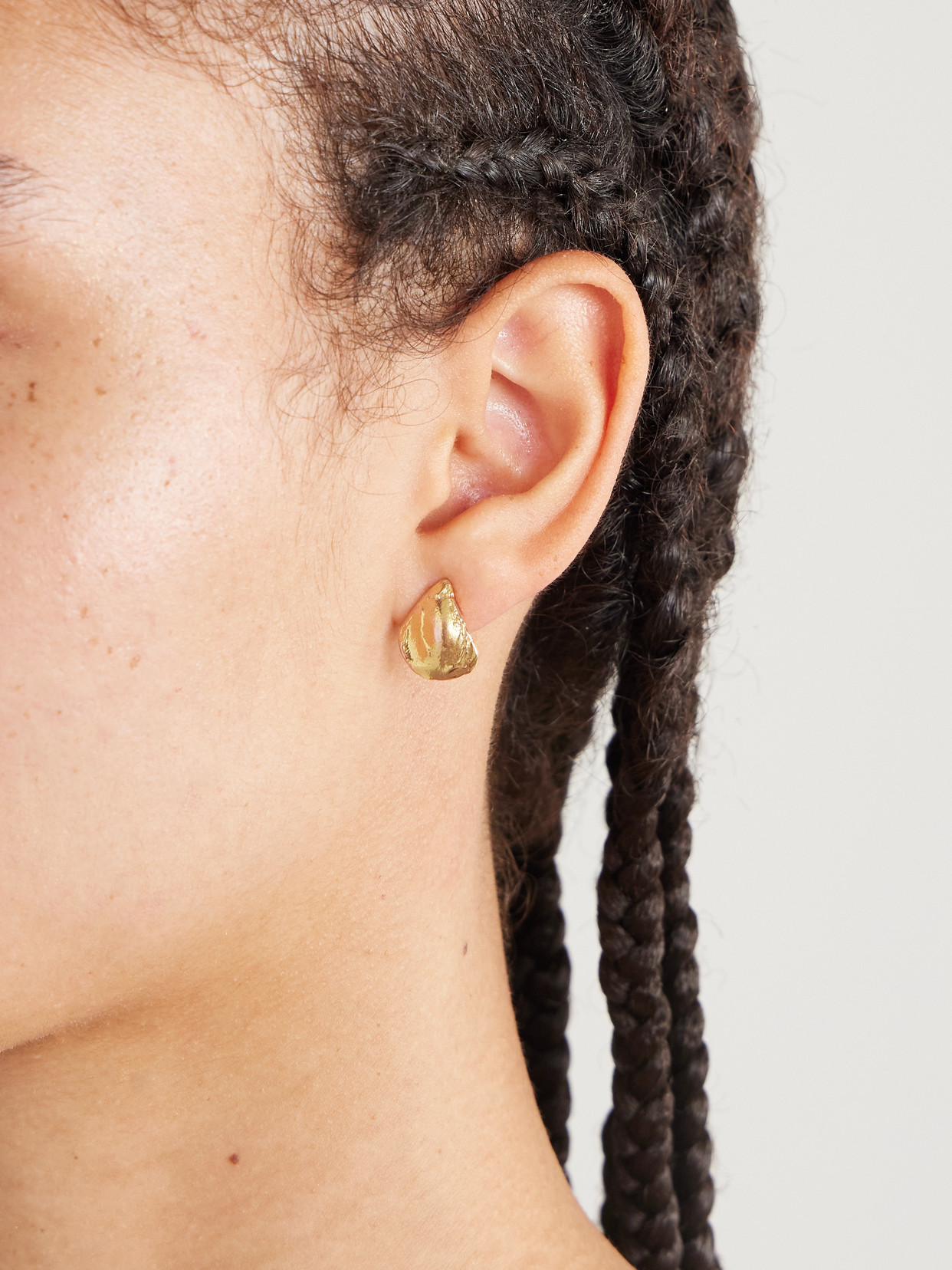 Alighieri The Starless Sky Gold-plated Earrings In Gold