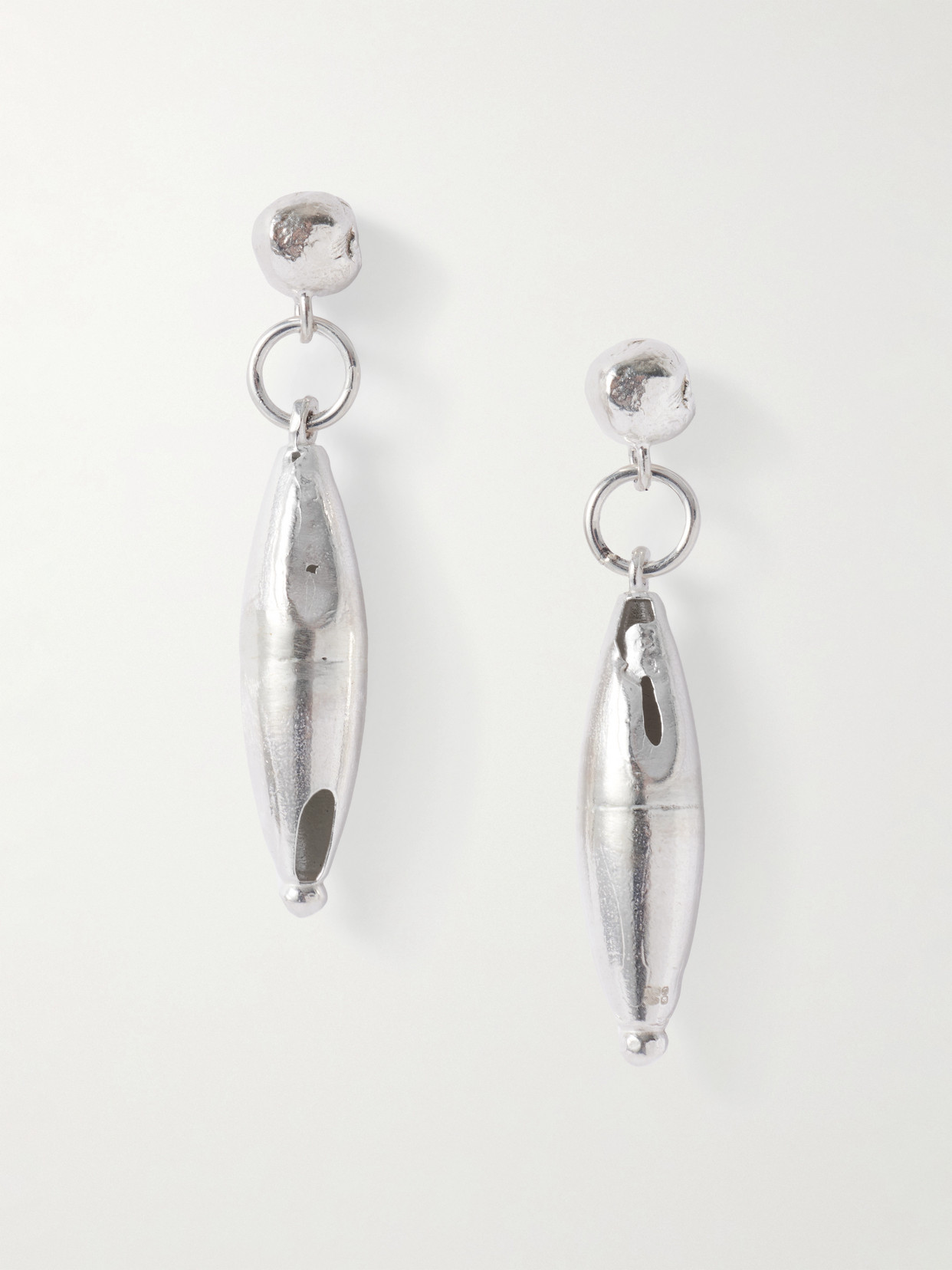 Alighieri The Symphony Recycled Silver Earrings In Metallic