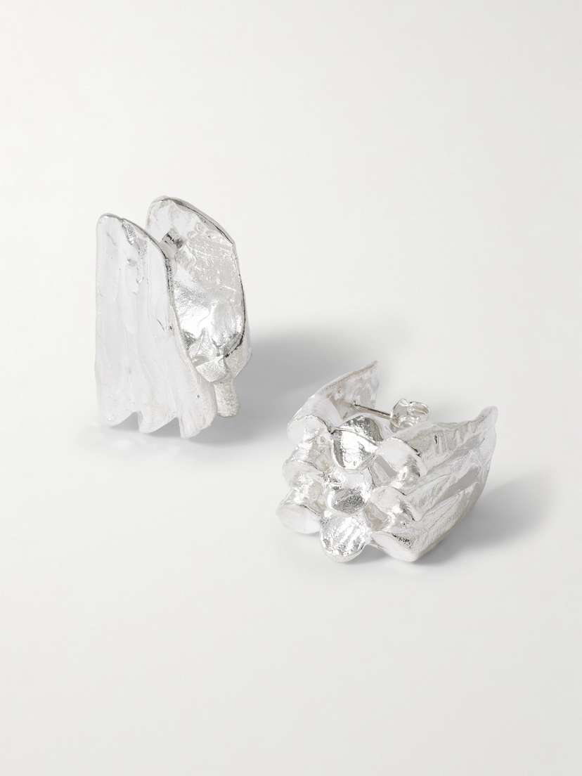 Alighieri The Dance Of The Notes Recycled Silver Earrings