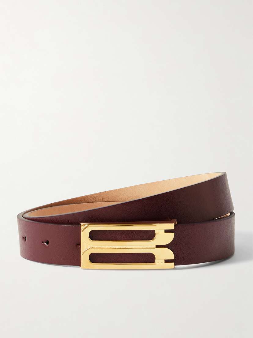 Victoria Beckham Frame Leather Belt