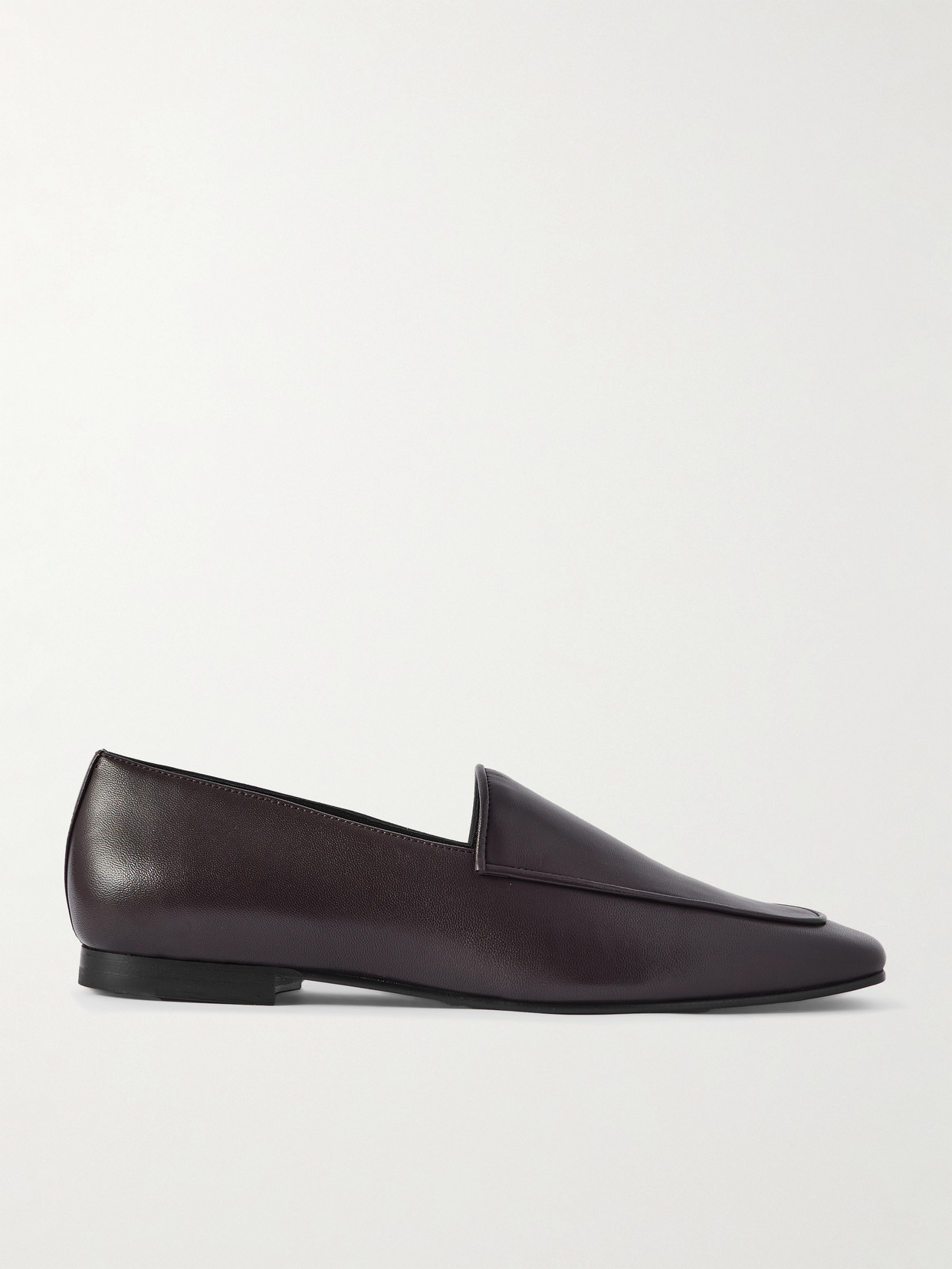Tove Cora Leather Loafers In Brown