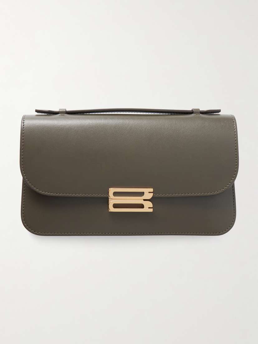 Victoria Beckham Dorian Leather Clutch