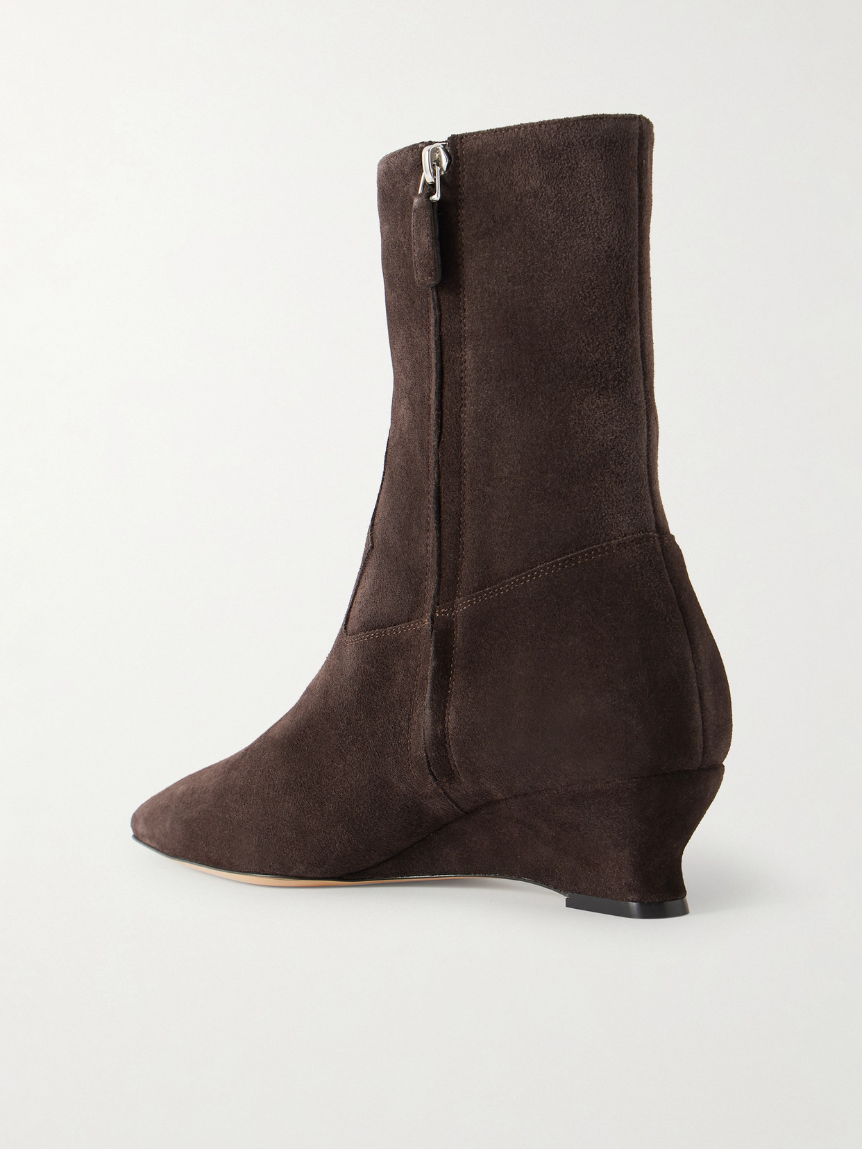 Le Monde Beryl Camille Suede Ankle Boots In Brown