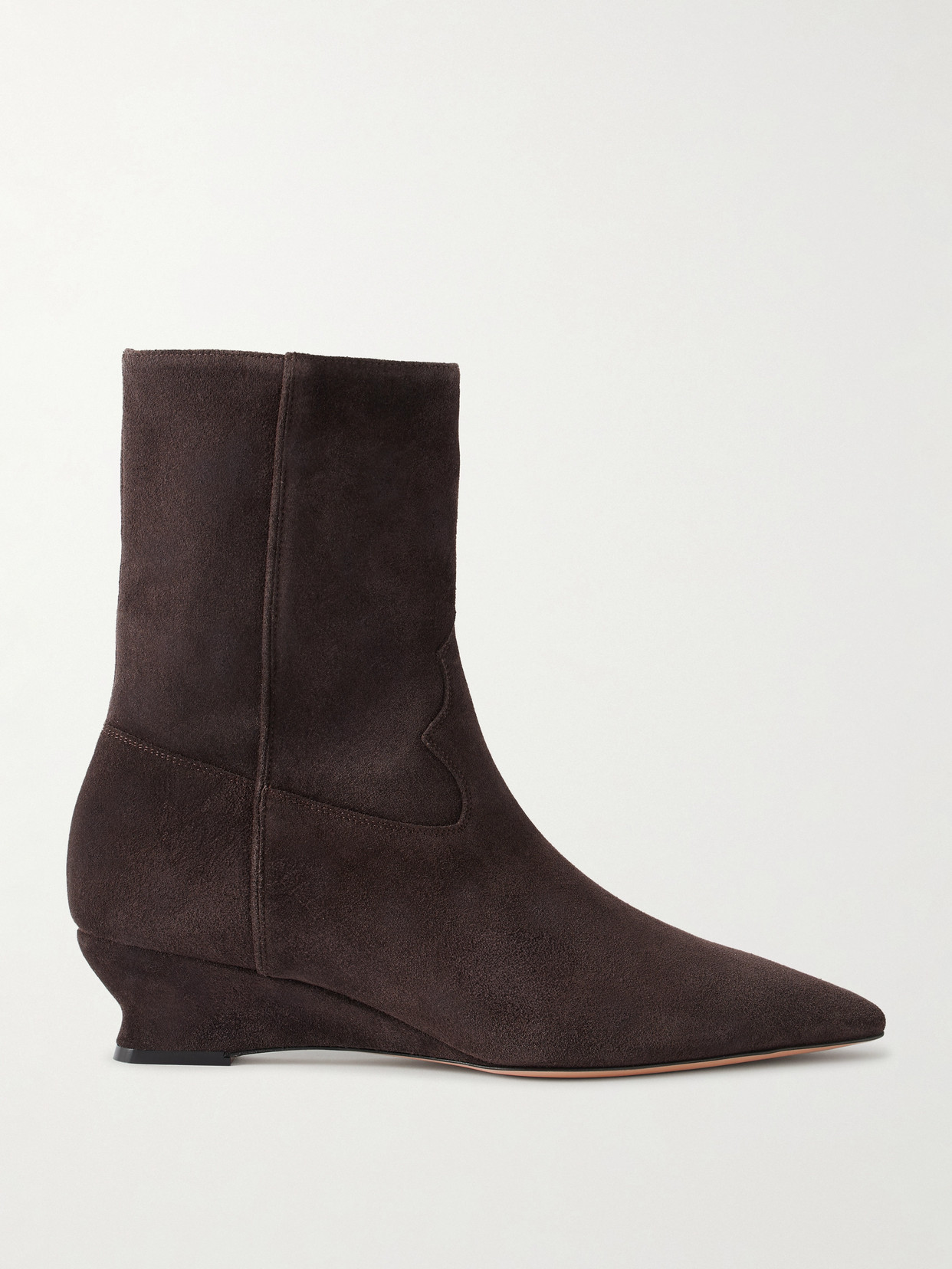 Le Monde Beryl Camille Suede Ankle Boots In Brown