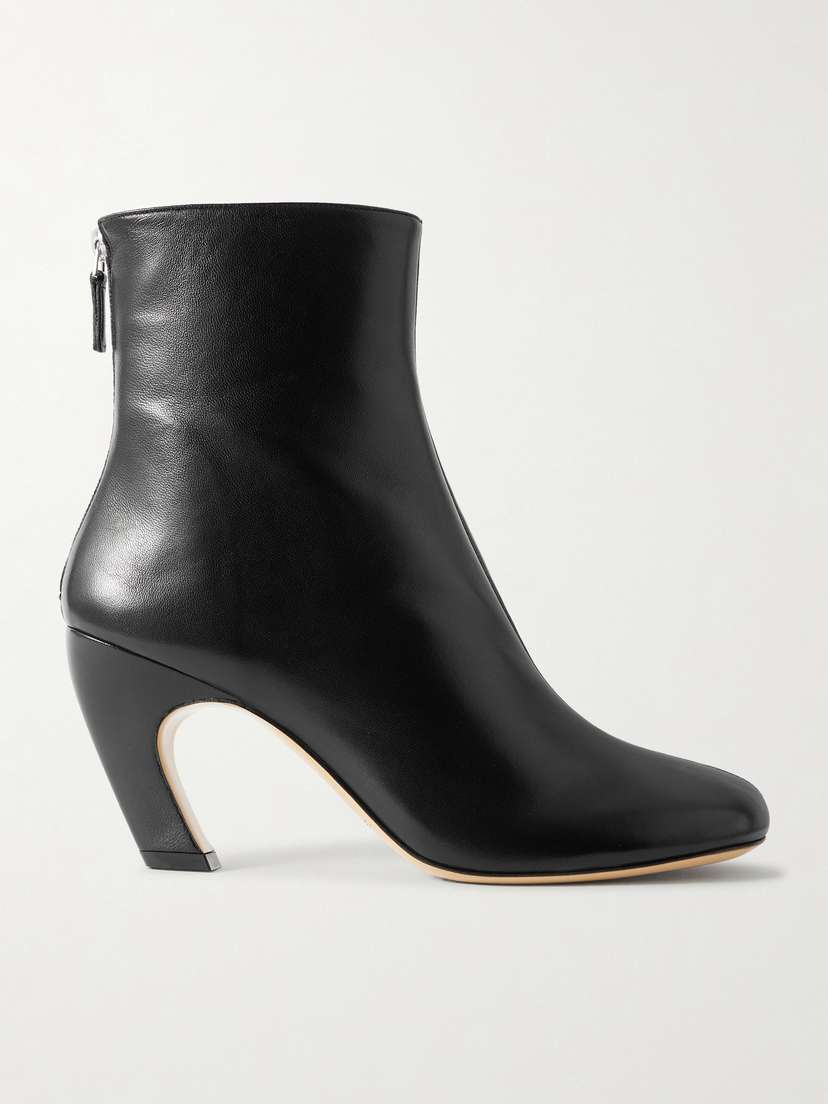 Le Monde Béryl Mica Glove Leather Ankle Boots