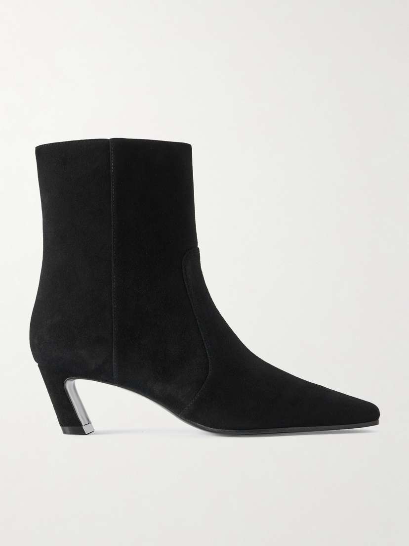 Stuart Weitzman Stassi Suede Ankle Boots
