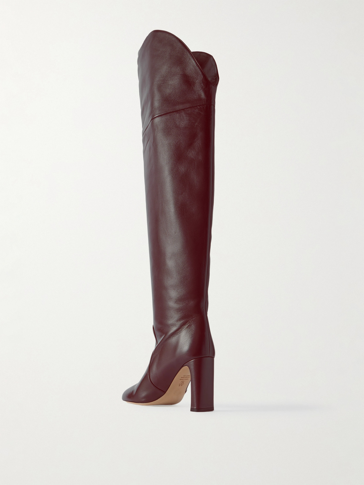 Babette Tubo Leather Over-The-Knee Boots