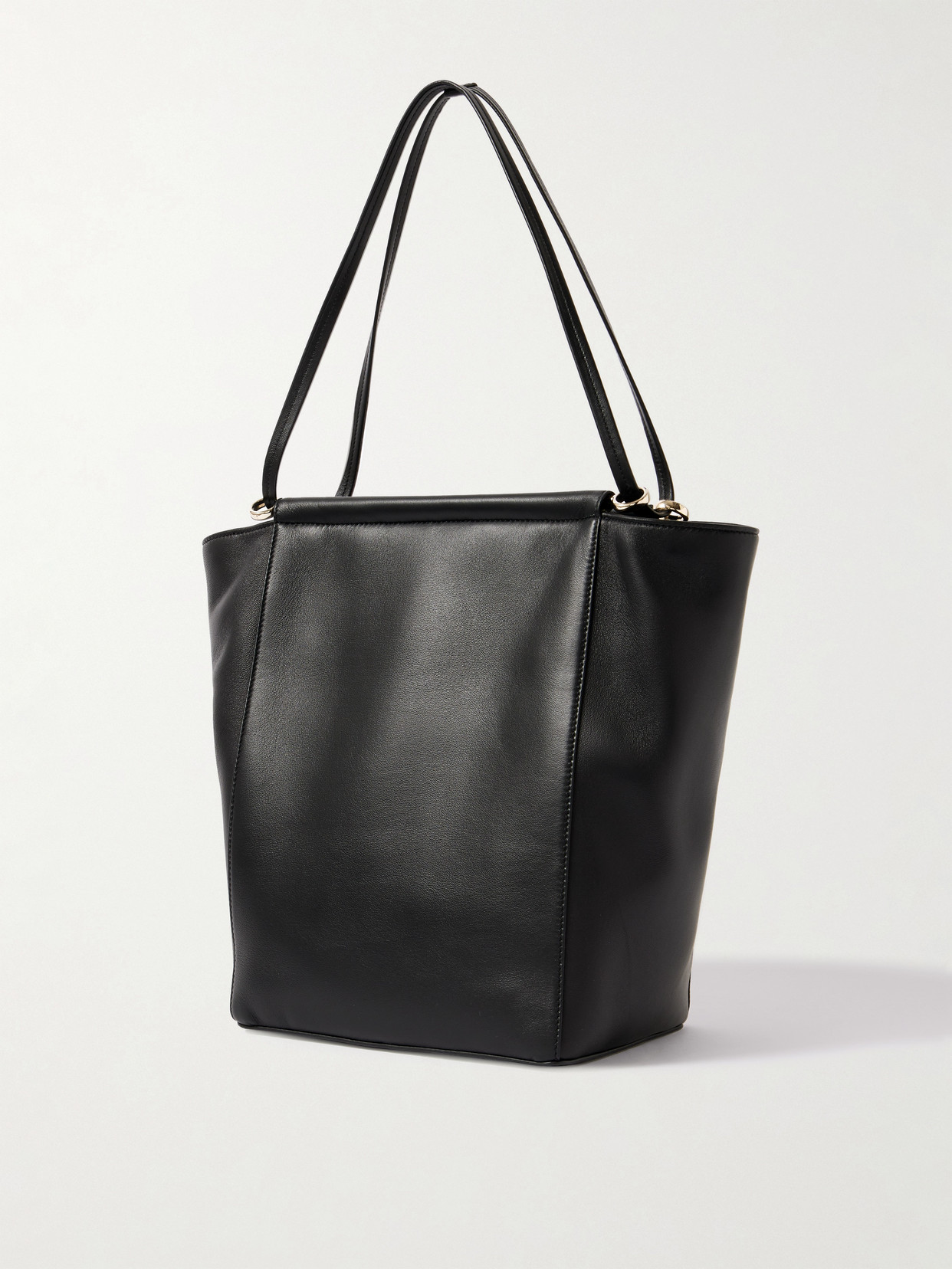 Proenza Schouler Reade Large Leather Shoulder Bag In Black
