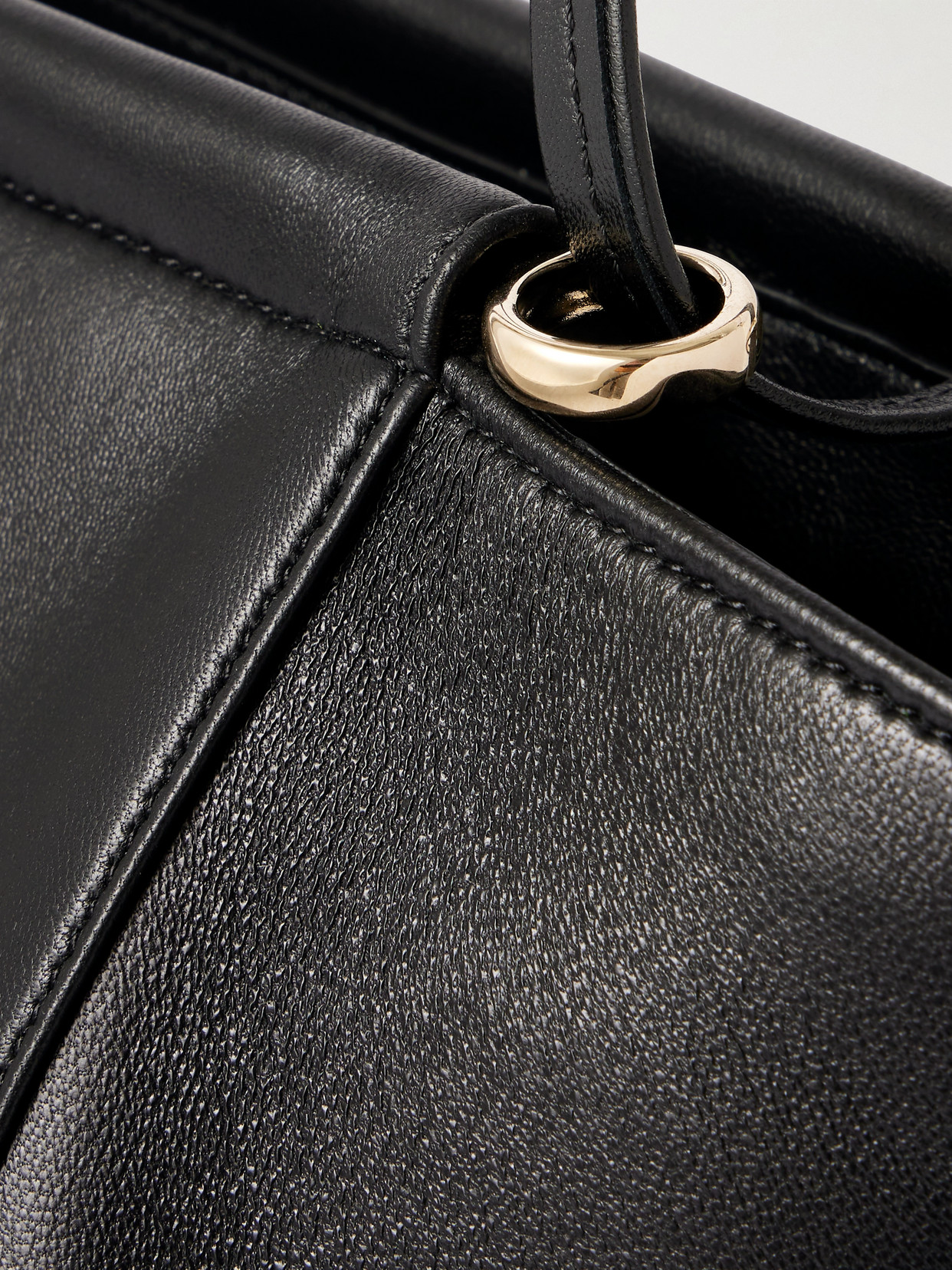 Proenza Schouler Reade Large Leather Shoulder Bag In Black