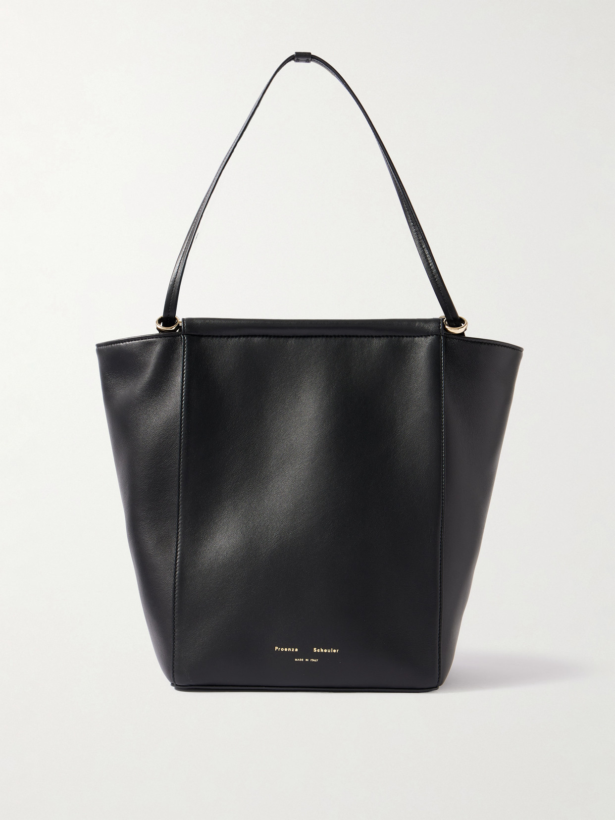 Proenza Schouler Reade Large Leather Shoulder Bag In Black