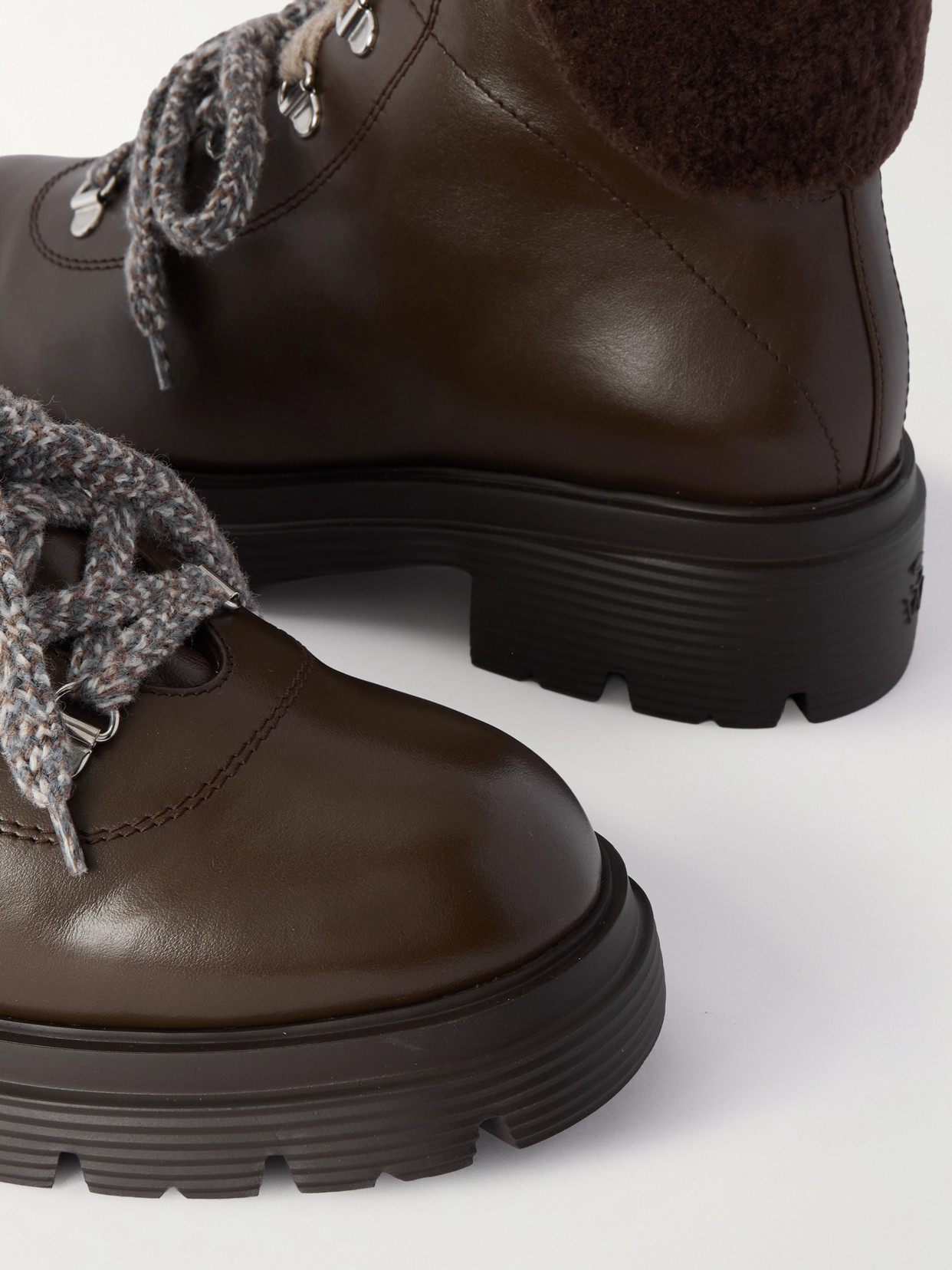 Hudson Lite Shearling-Lined Ankle Boots