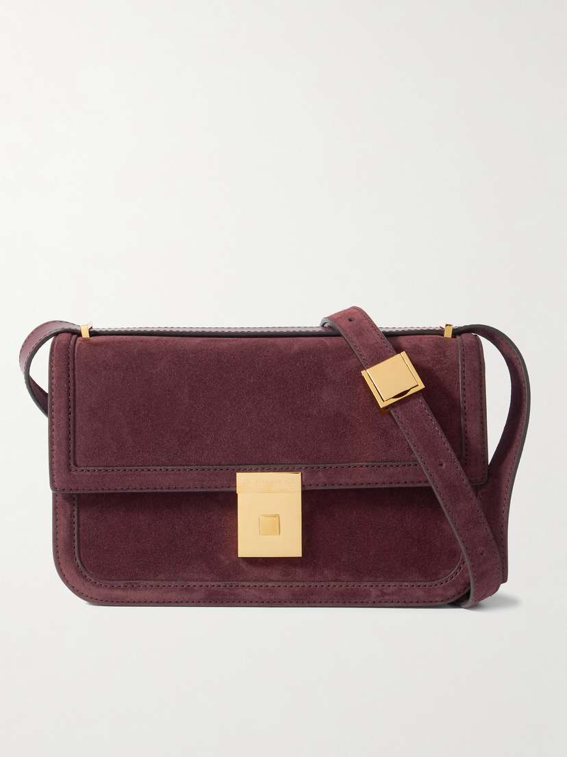 DeMellier Paris Suede Shoulder Bag