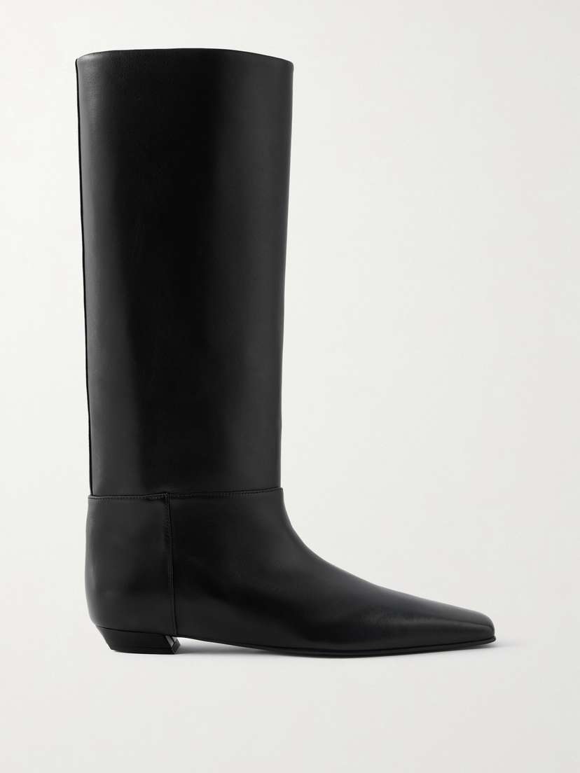 Proenza Schouler Trap Leather Knee Boots