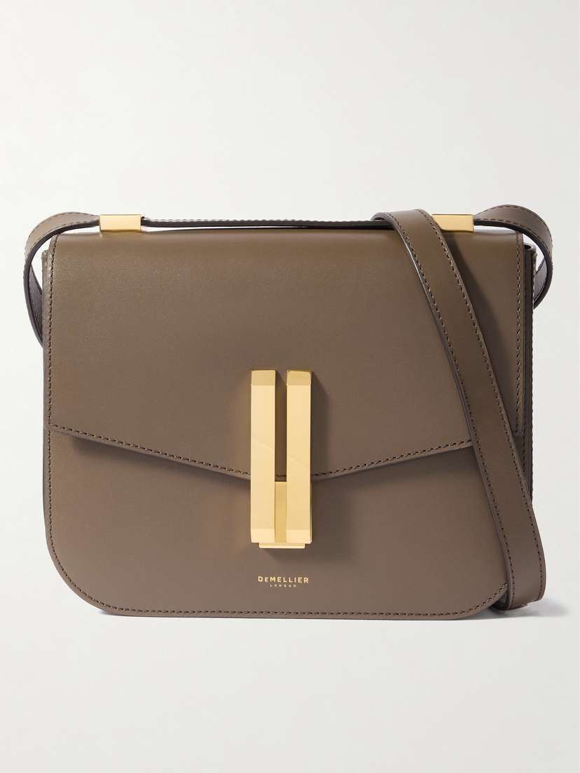 DeMellier Vancouver Leather Shoulder Bag