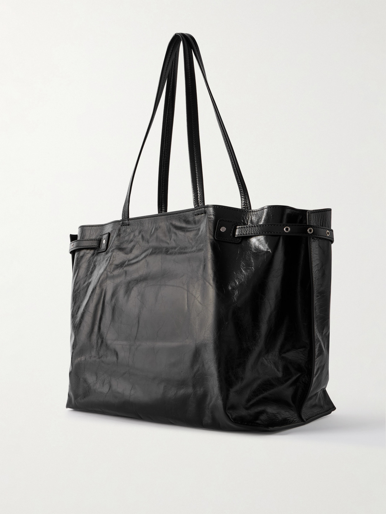 Proenza Schouler Days Leather Tote In Black