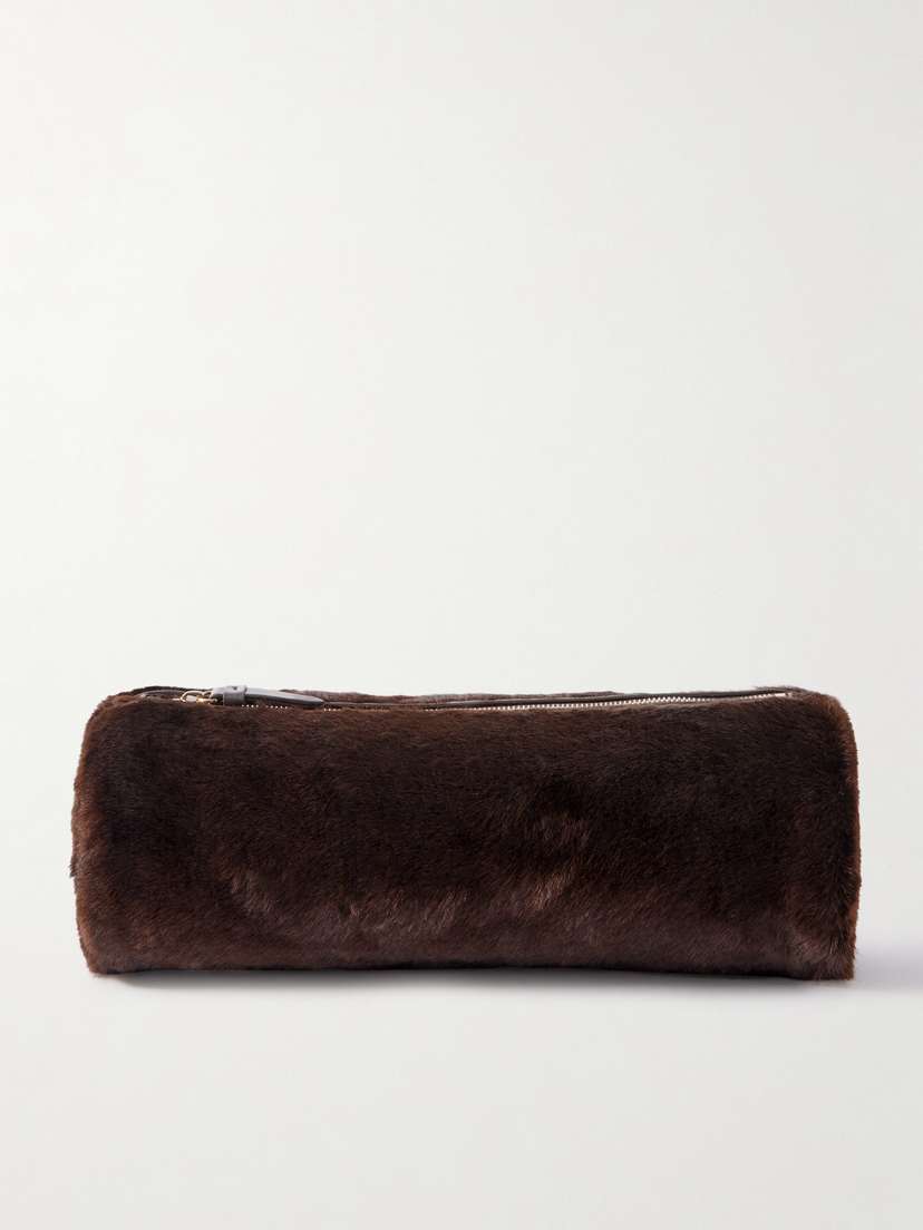 Proenza Schouler Silo Shearling Clutch