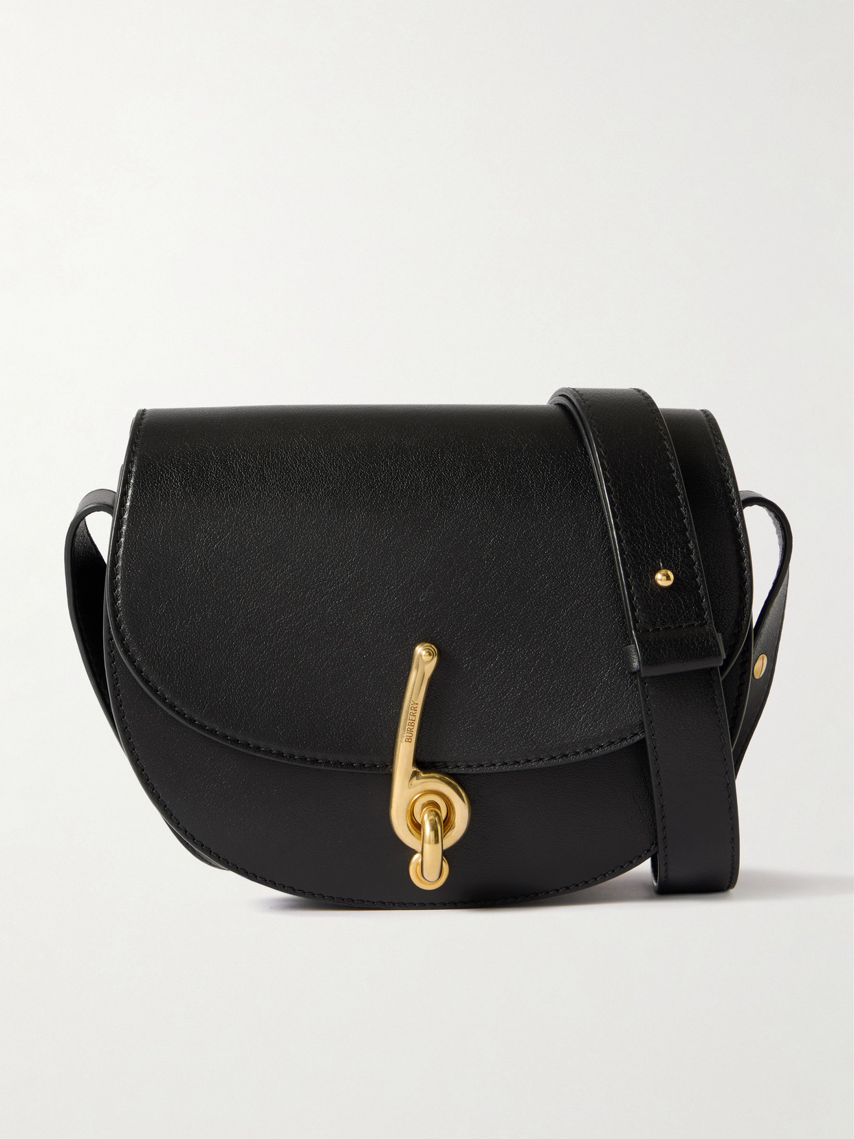 Burberry Small Textured-leather Shoulder Bag In Multi