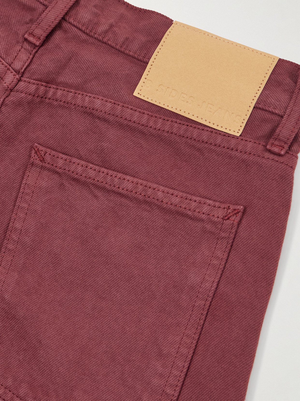 Leroy Mid-Rise Barrel-Leg Jeans
