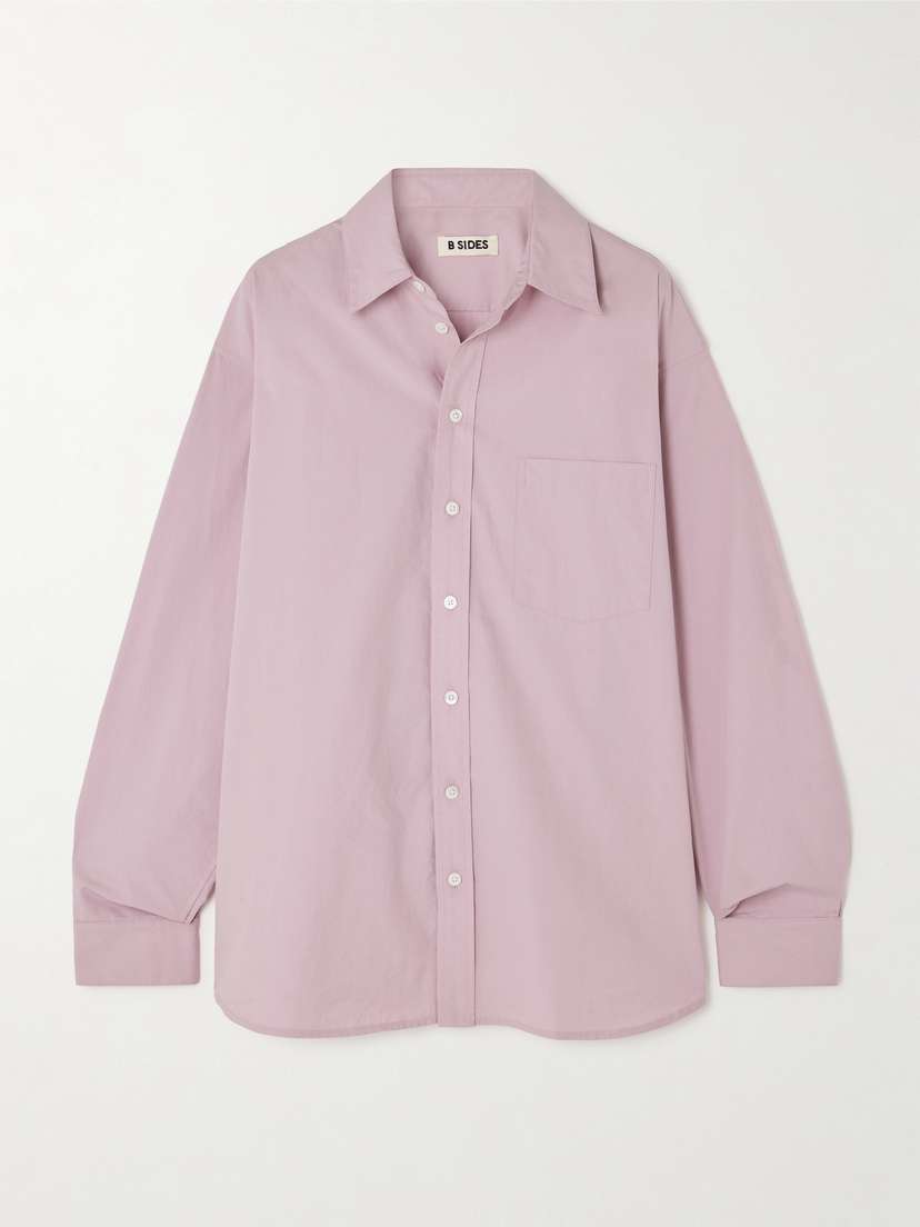 B SIDES Nolan Cotton-poplin Shirt