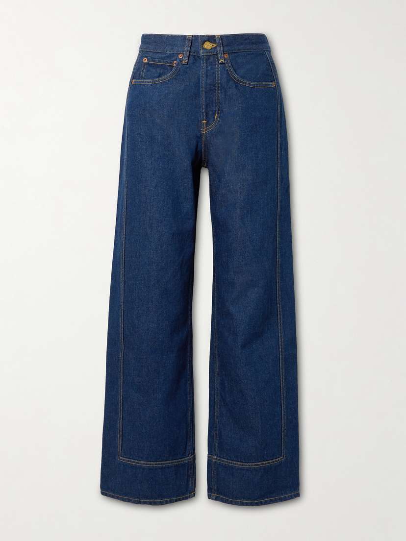 B SIDES Charlot Mid-rise Wide-leg Jeans