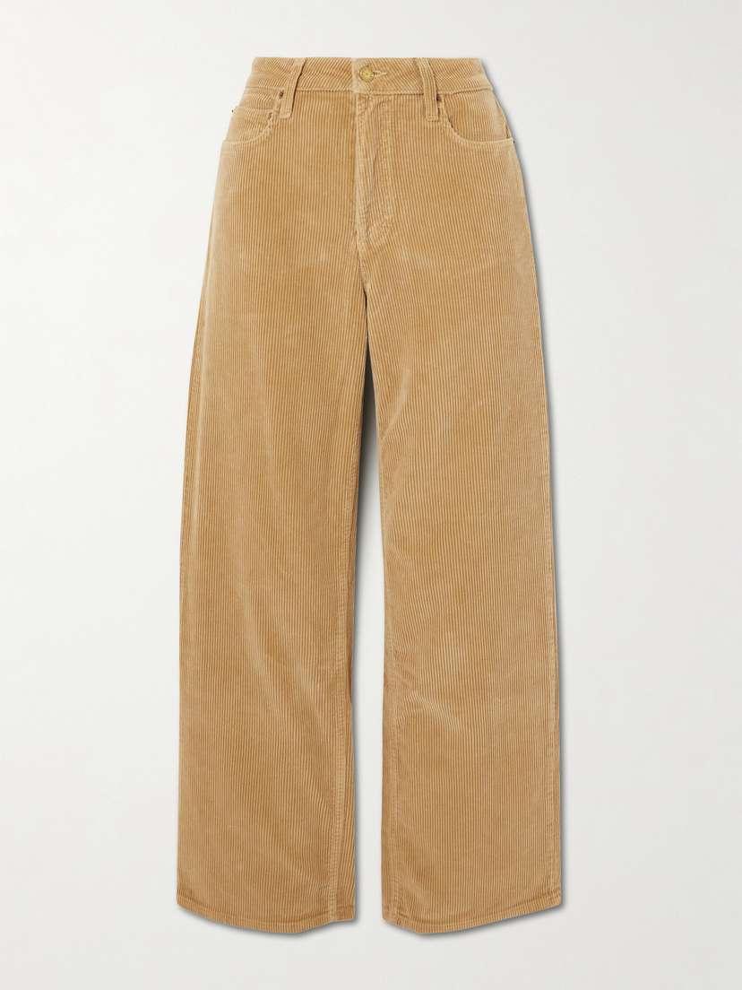 B SIDES Elissa Cotton-corduroy Wide-leg Pants