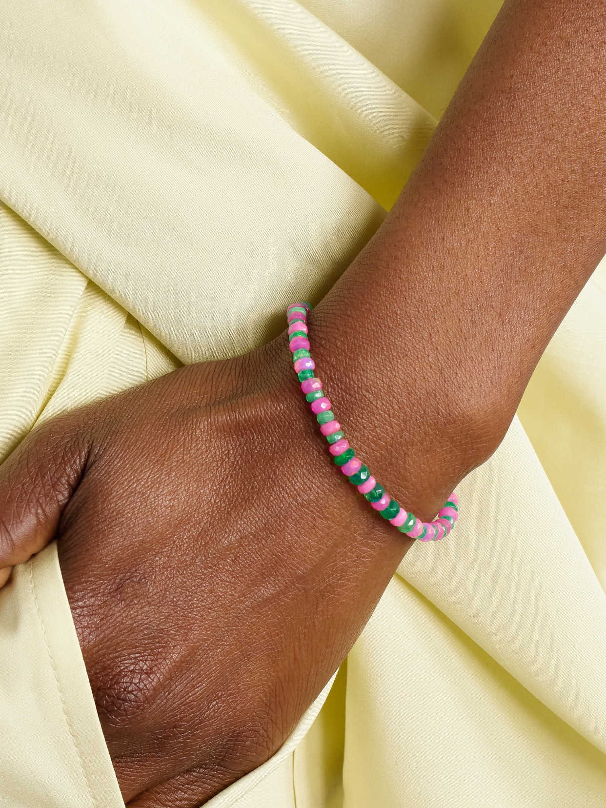 Jia Jia Soleil Gold Opal Bracelet In Multi