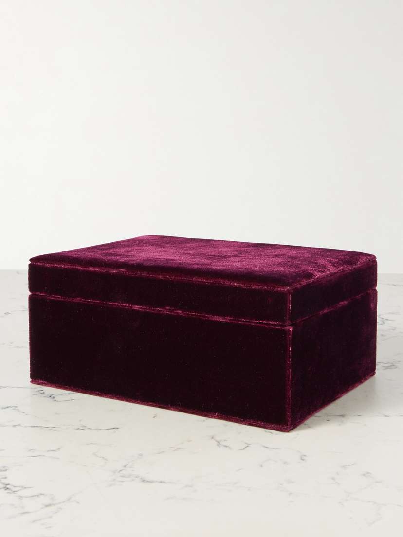 Sophie Bille Brahe Trésor Grande Velvet Jewelry Box