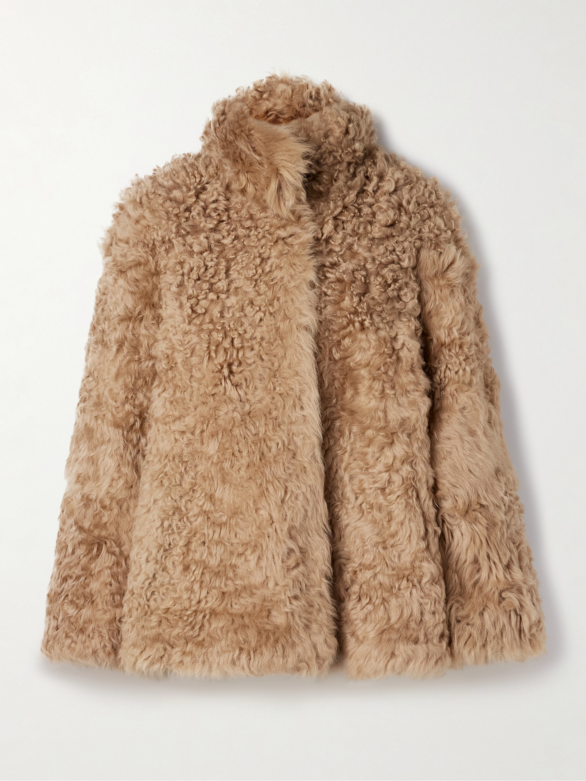 NOUR HAMMOUR Carolyn shearling coat thumbnail