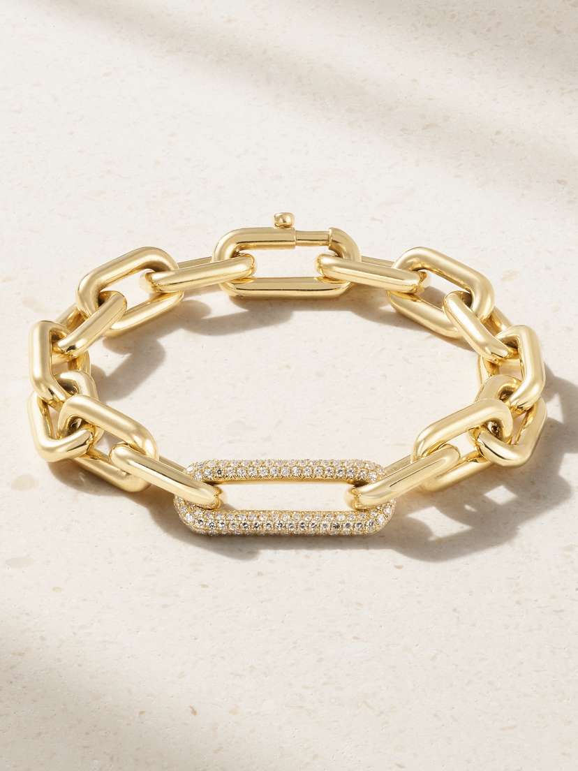 SHAY 18-karat Gold Diamond Bracelet