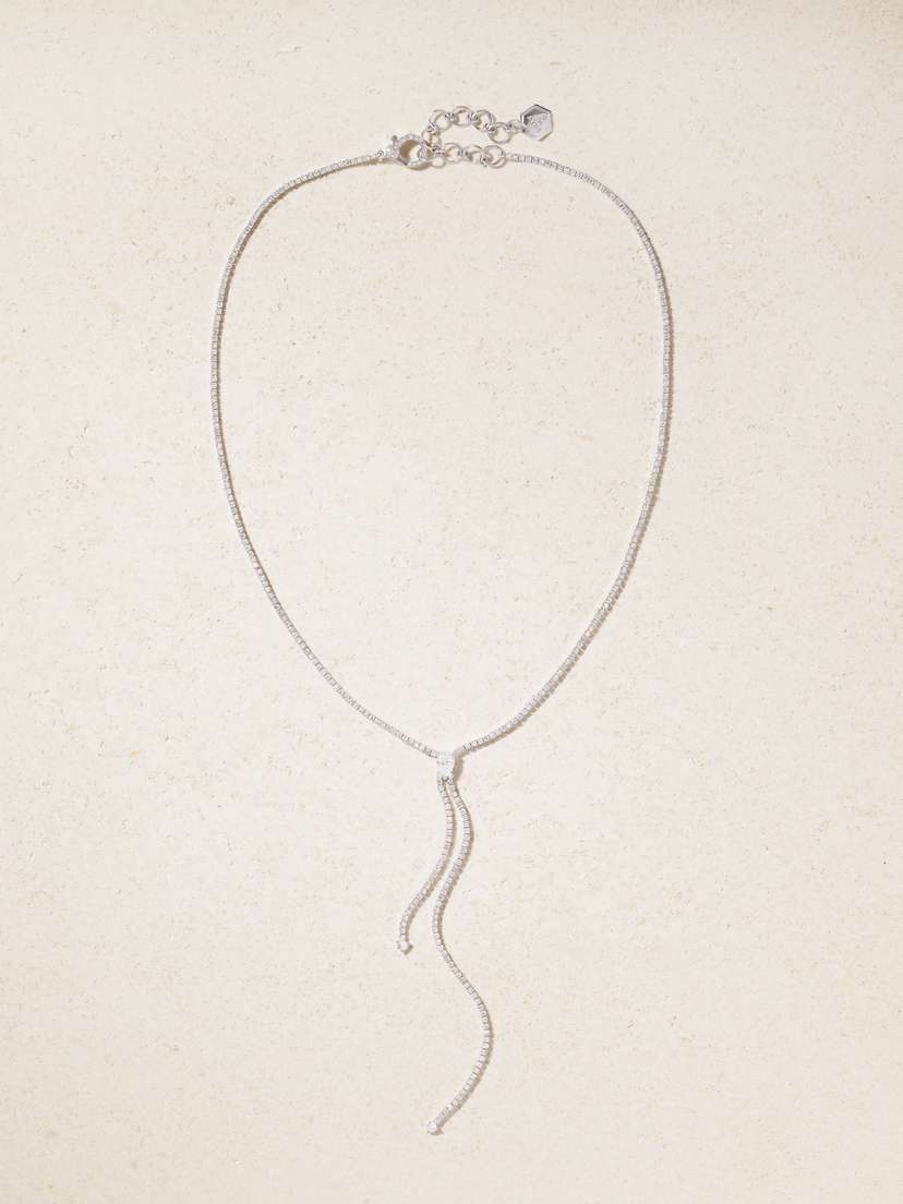 SHAY 18-karat White Gold Diamond Necklace