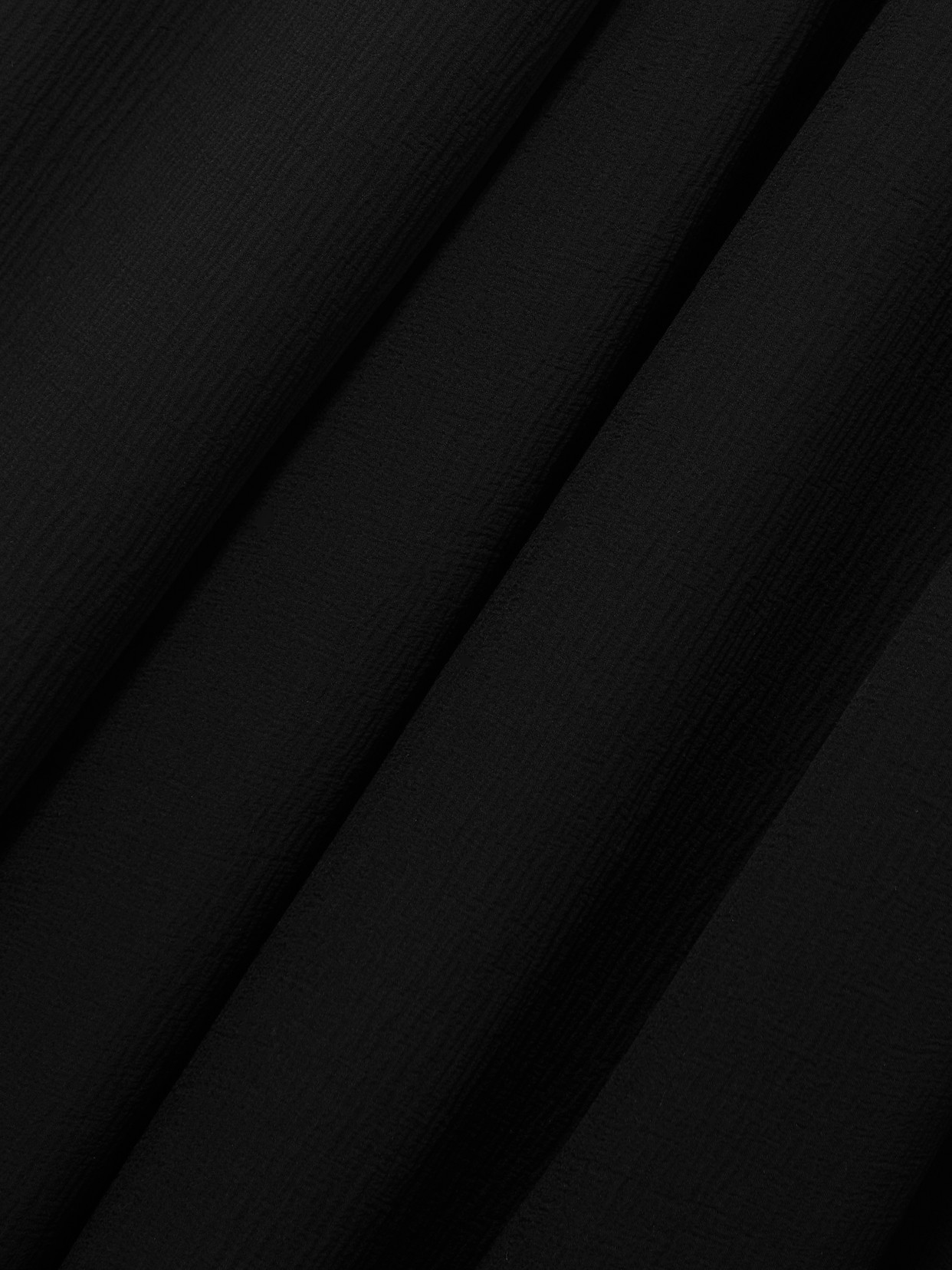 Chloé Organic Silk-mousseline Maxi Skirt In Black