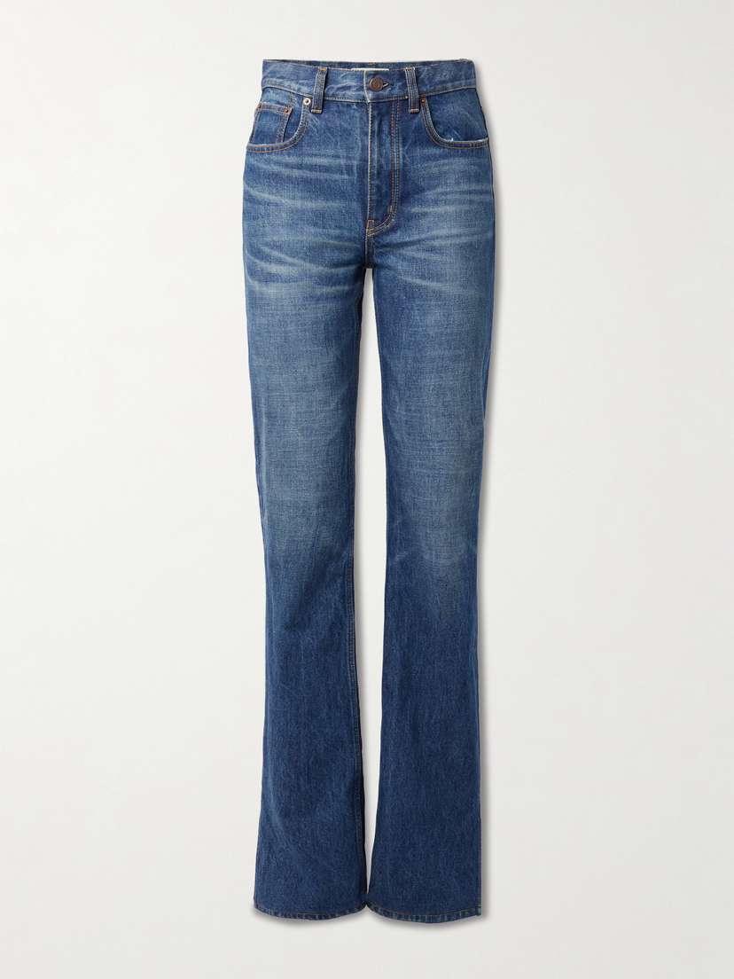 Chloé High-rise Slim-leg Organic Jeans